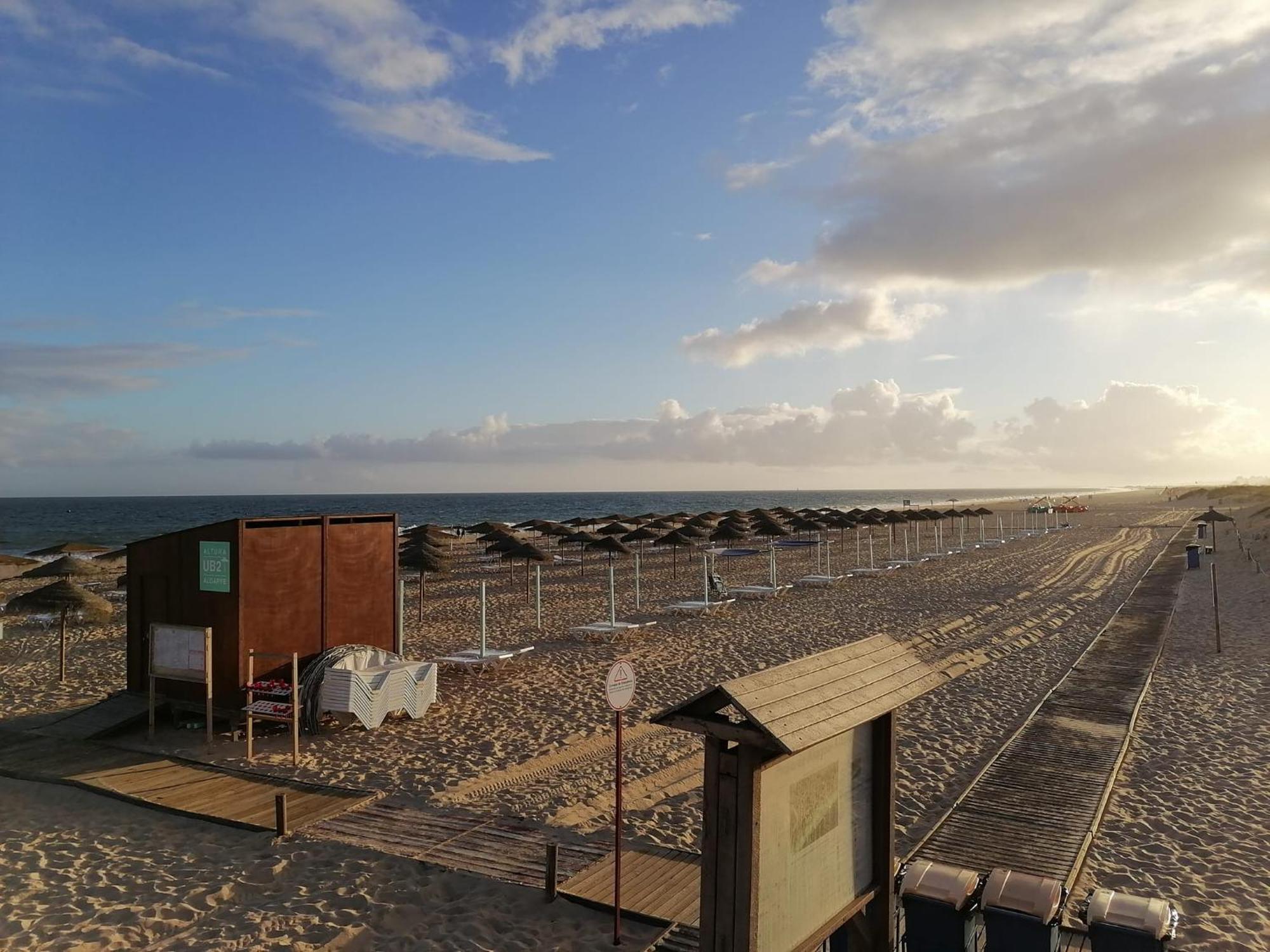Casa Vila Rosa - T1 Altura Beach Exteriér fotografie